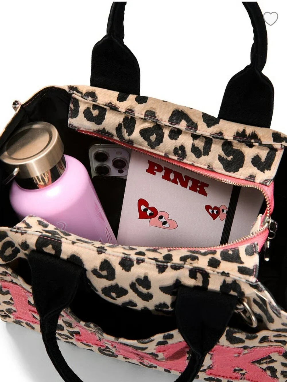 VS PINK Mini Crossbody Tote Bag with Cardholder Keychain NWT